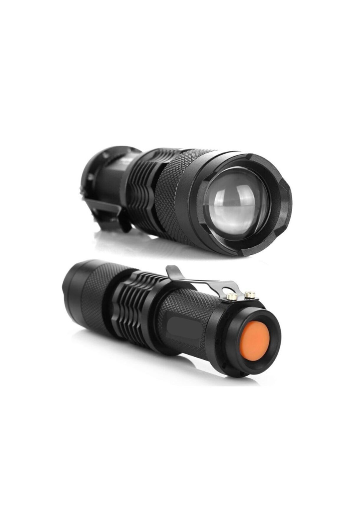 Sahver Şarjlı Mini Su Geçirmez Led El Feneri Cree Led 2300 Lumens Cep Feneri Km-87