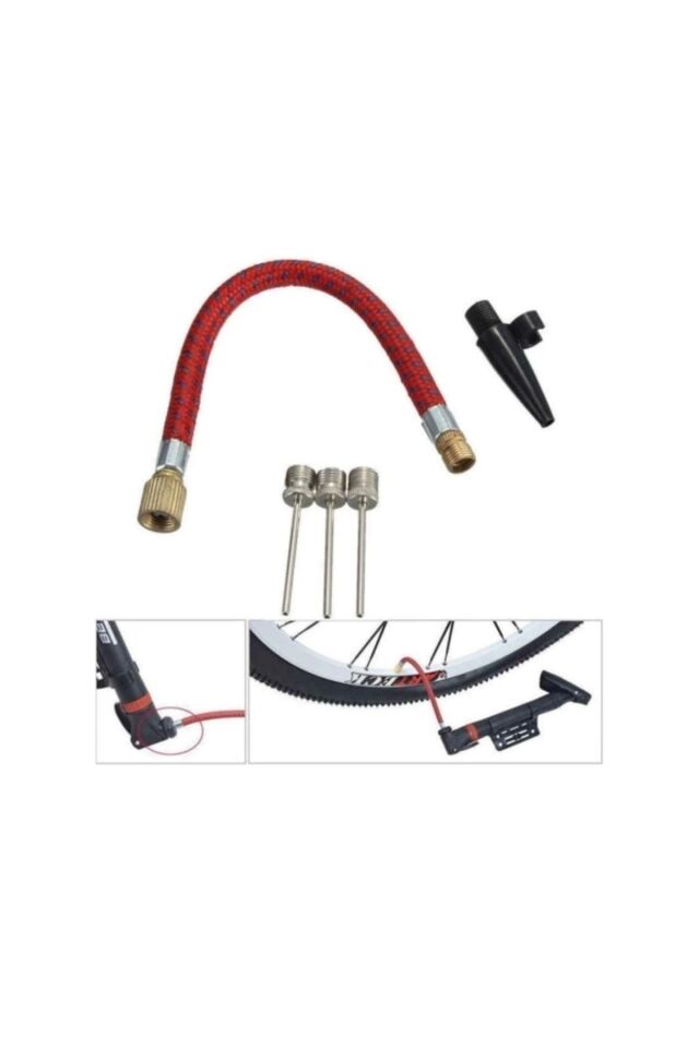 4 Lü Pompa Iğnesi Bisiklet Ve Top Şişirme Iğnesi K-4900 Gkh