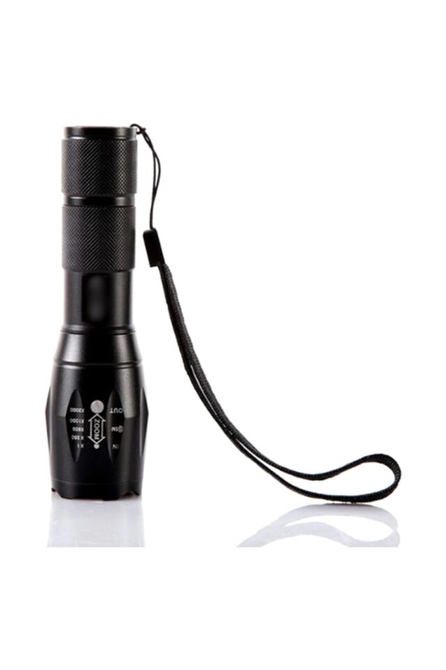 Calido Sax-09 - 10w Led X9 Cree Led Şarjlı 500 Lumens Turbo New El Feneri
