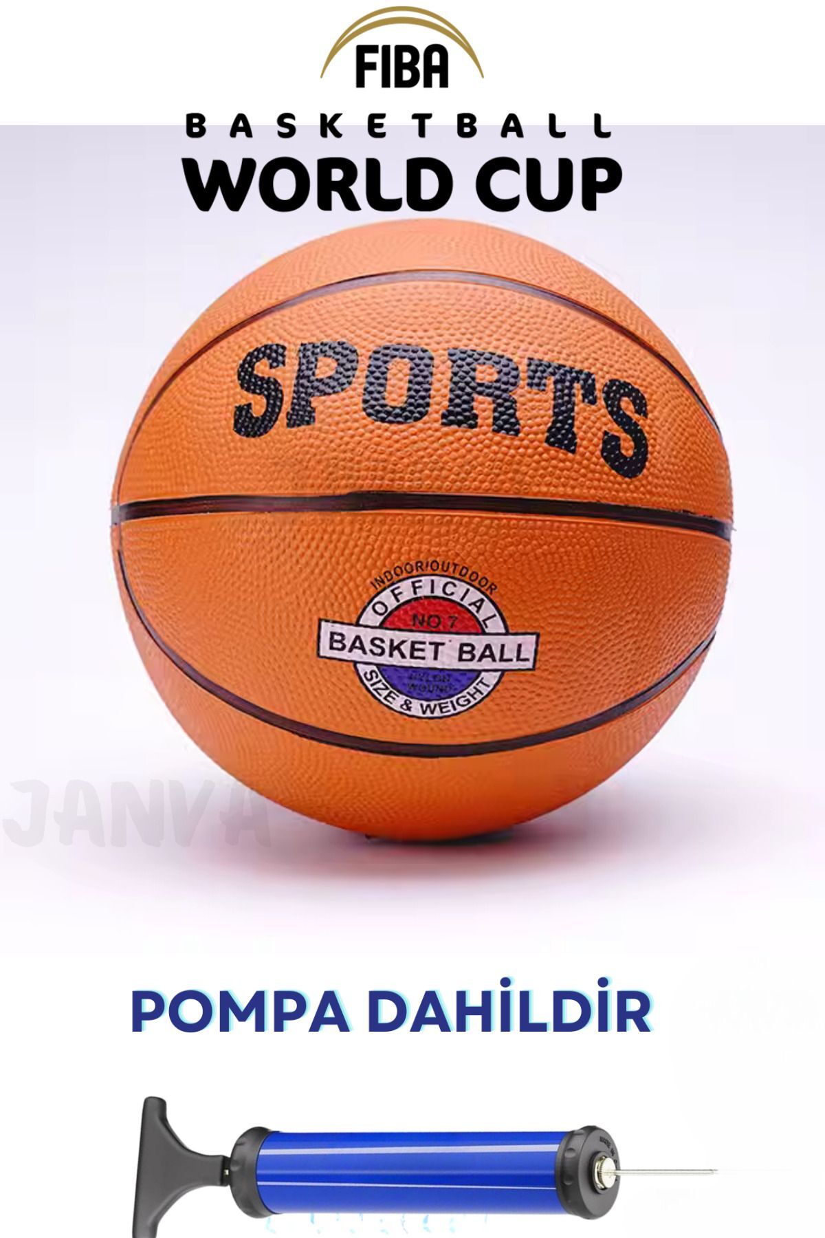 Süper Basket Topu 7 Numara Basketbol Topu Yeni Model Sağlam Kaliteli