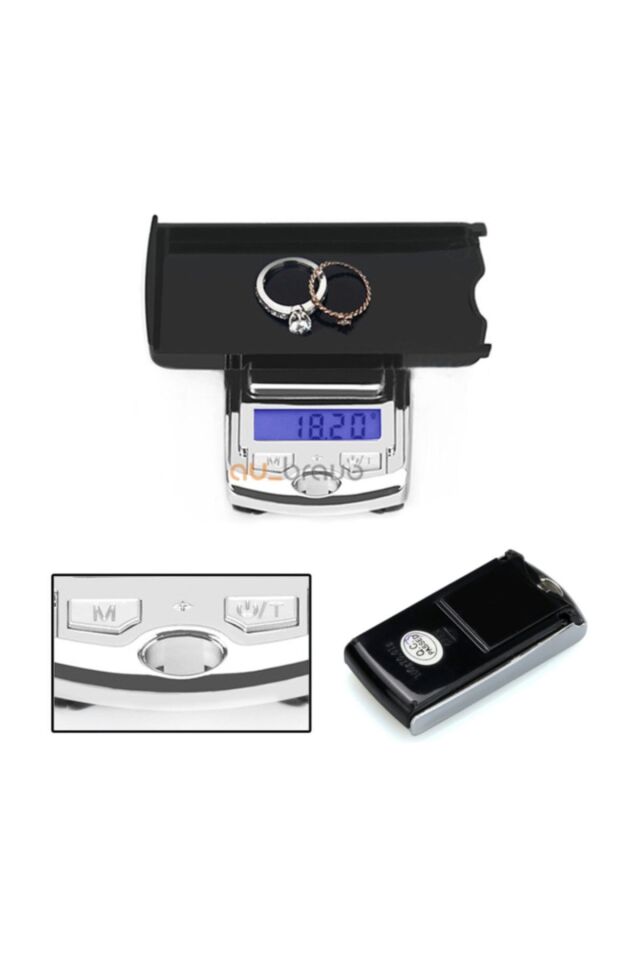 Araba Anahtarlığı Şeklinde Hassas Cep Terazisi