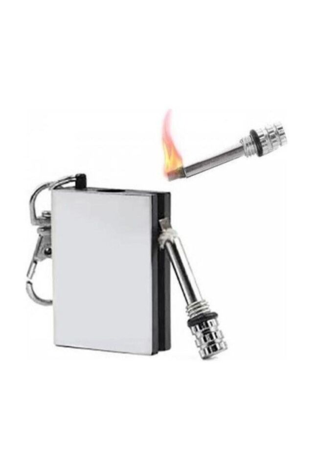 Clipper Zippo Benzini Ile Çalışan Metal Kibrit Çakmak