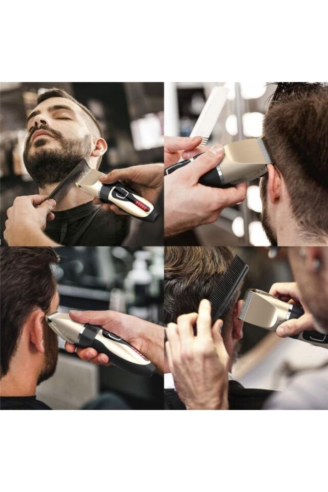 Saç Sakal Vücut Tıraş Makinesi Yedek Pilli Seramik Bıçak Epilasyon Öncesi Tüy Alma Yeni Model