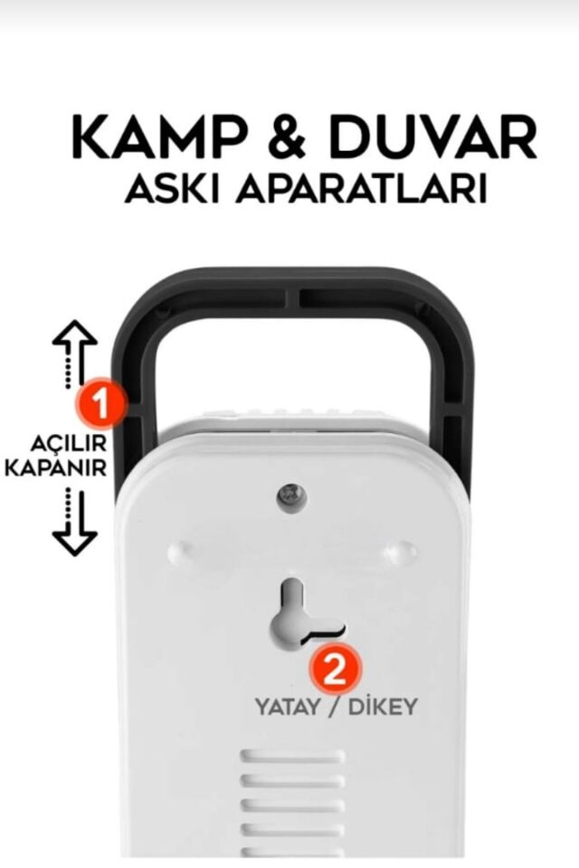 69 Led Şarjlı Işıldak Ledli Kamp Lambası El Feneri Projektör Şarj Aydınlatma Ampul Akülü Spot Lamba