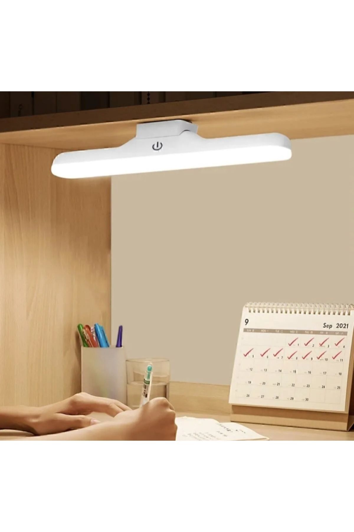 3w 3 Ayrı Renk Yanma Modu 1 Flaşör Dokunmatik Kısıp Açma Özelliği Usb Şarjlı Kabin Led Aplik