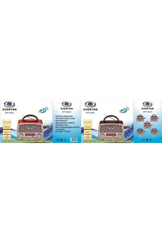 Usb Sd Fm Sw3 Radyo Rt 301
