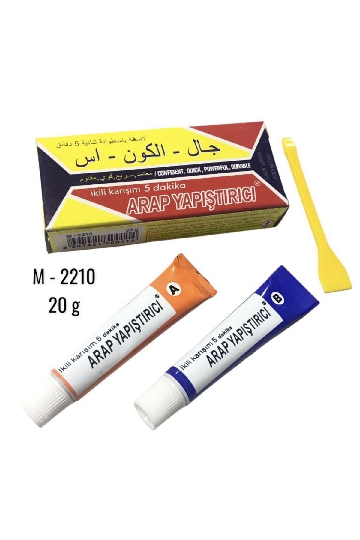 Ikiz Tüp Plastik Çelik Yapıştırıcı Arap Yapıştırıcı