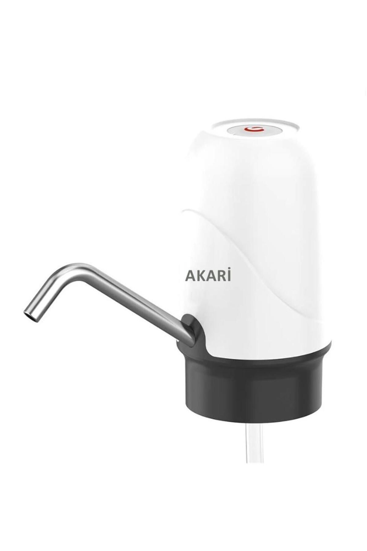 HER EVE LAZIM Şarjlı Su Pompası (Usb Şarj Grişi/Şarj Lambası/Paslanmaz Çelik)