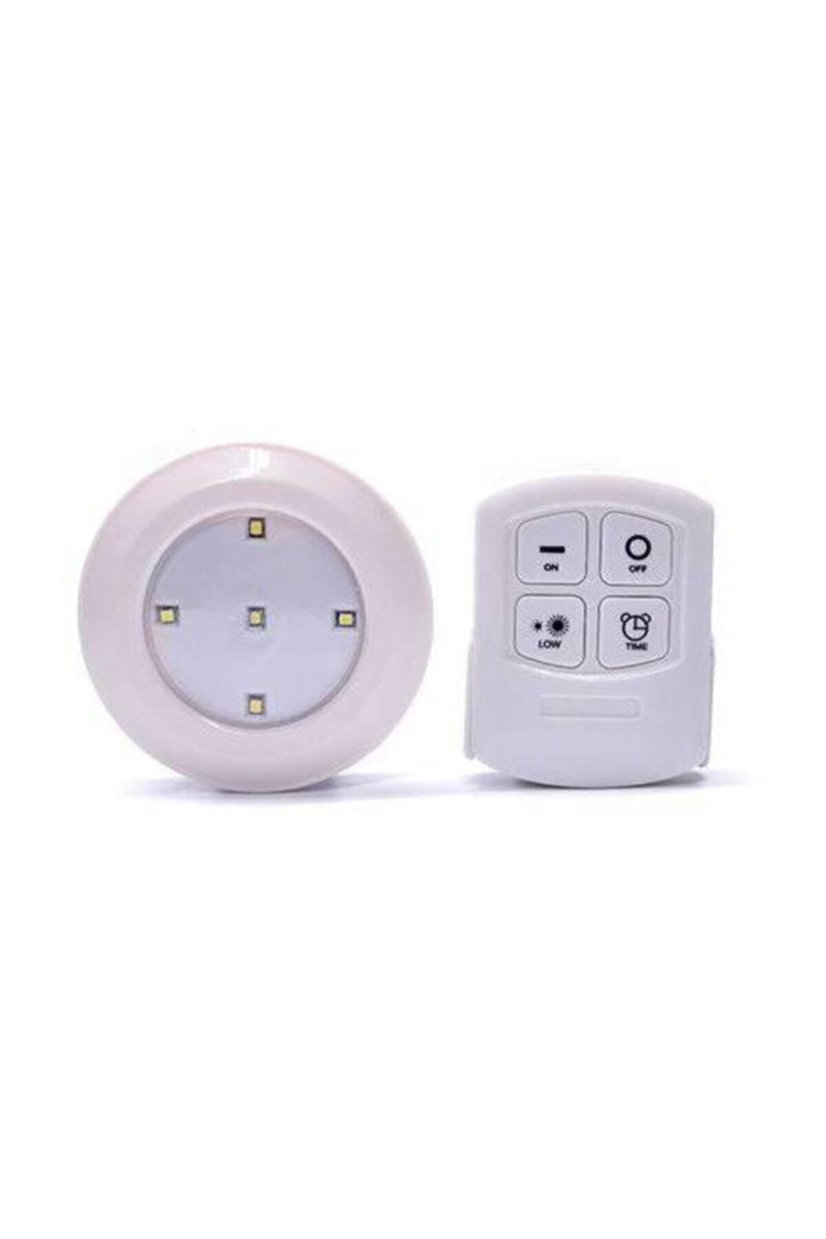 Uzaktan Kumandalı Kablosuz 3'lü Led Spot Lambalar