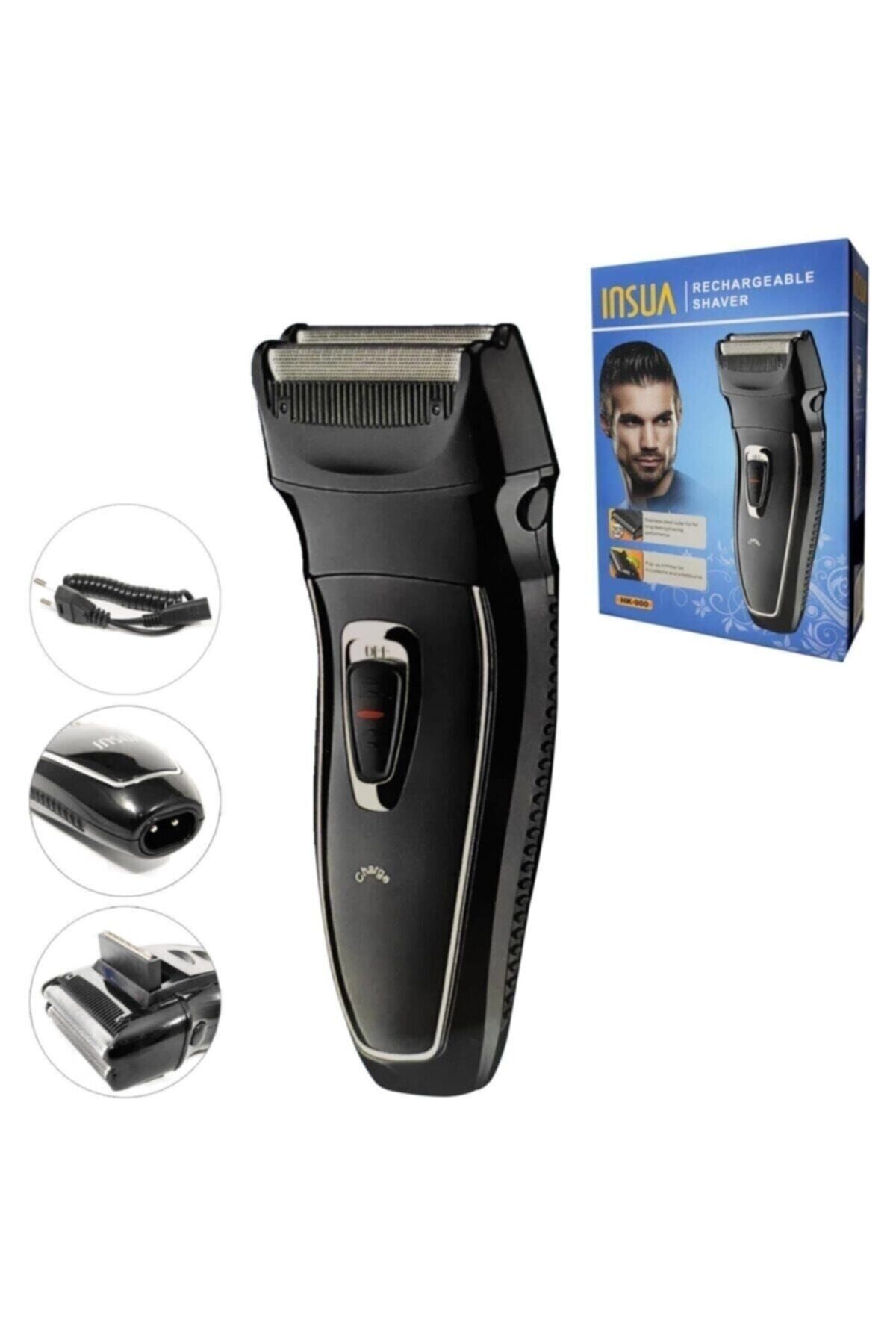 Kuru Sakal Kesimi Hk-900 Traş Makinesi, Siyah, Pratik ve Şık Tasarım