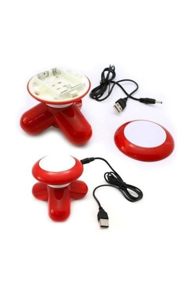 Masaj Aleti Mini Çok Fonksiyonlu Şarjlı Ve Pilli