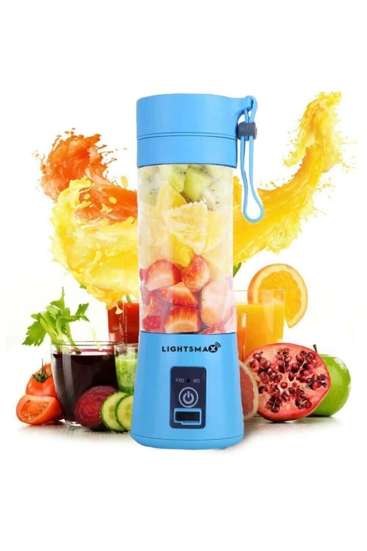 Portatif Taşınabilir380 ml Usb Şarjlı El Blender