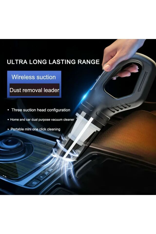 İthalatçı Garantili Mini Pratik Şarjlı El Süpürgesi Araçlar İçin Ve Ev İçinde Kullanım 2 Yıl