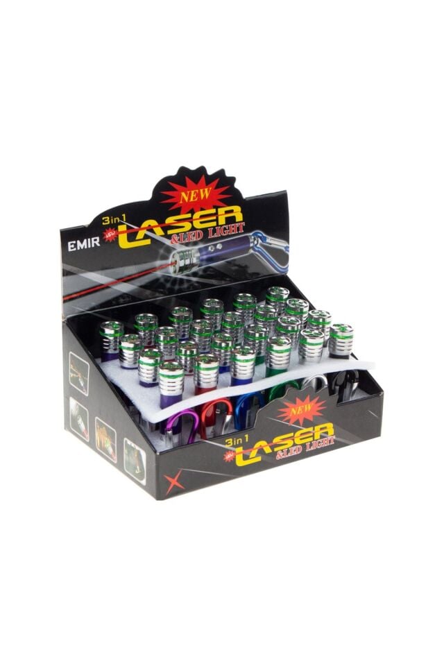 Lazer Işıklı 3in1 Klasik Model -9 -'' 1 Adet Satılmaktadır''