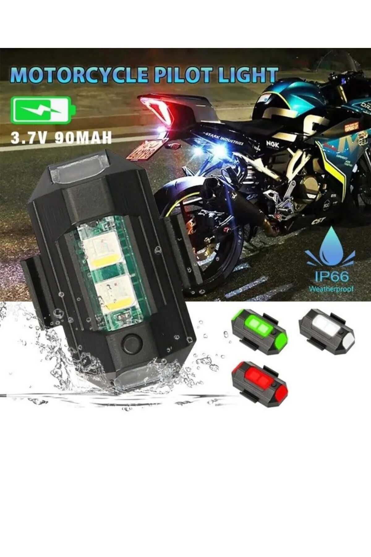 Şarjlı Mini Led Işık/motor Çakar Led/drone Işığı/anti Çarpışma Uyarı Işığı