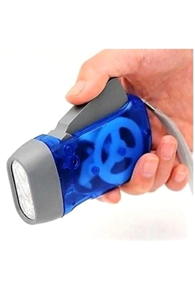 4 Adet Tüm Aileye Deprem Için Pilsiz Dinamolu 3 Ledli El Feneri Deprem Feneri Pilsiz