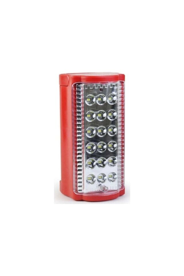 24 Ledli Şarjlı Telefon Şarj Eden Işıldak 80 Saat Çalışma Powerbank Usb'li Kamp Feneri Masa Lambası