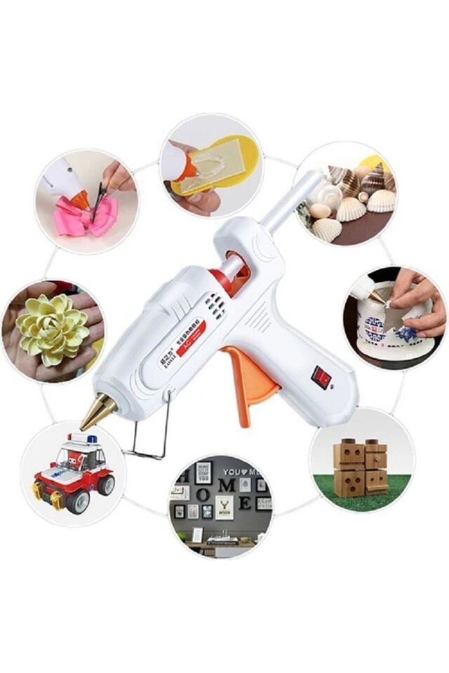 Fuji Pulian Silikon Tabancası Mum Silikon 20 W Ince