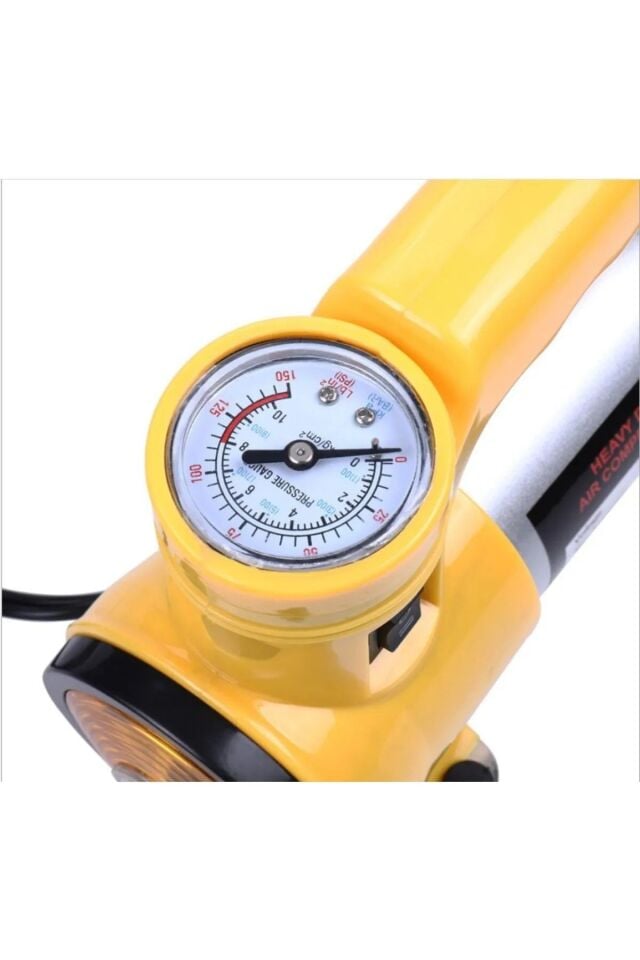 Pro Kompresör 12V Taşınabilir 150 Psı Araba Oto Araç Motor Bisiklet Havuz Lastik Şişirme Pompası