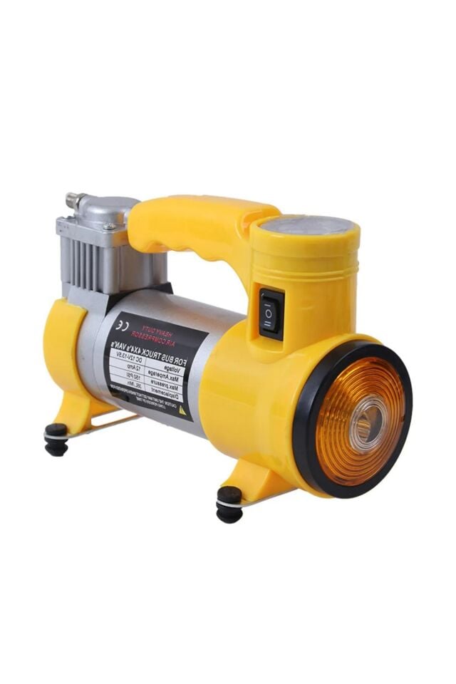 Fenerli Kompresör 12V Taşınabilir 150 Psı Araba Oto Araç Motor Bisiklet Havuz Lastik Şişirme Pompası