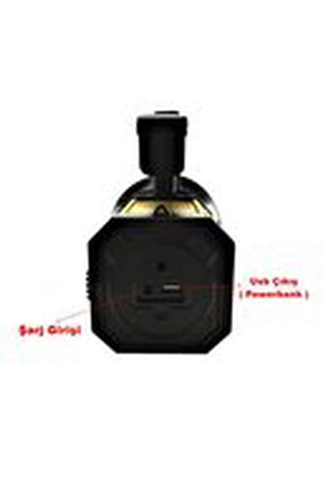 8100-yp 25w Ultra Güçlü Şarjlı El Feneri Projektör Sos+powerbank+usb Çıkış+25w Yan Aydınlatma