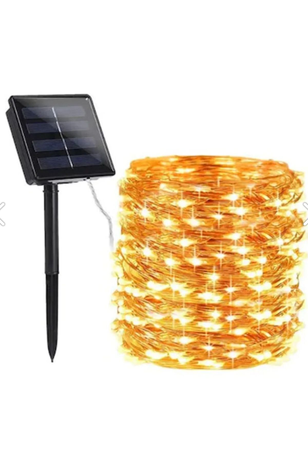 Borayris Sl-65 100 Led Solar Enerjili Peri Led Işık Güneş Enerjili