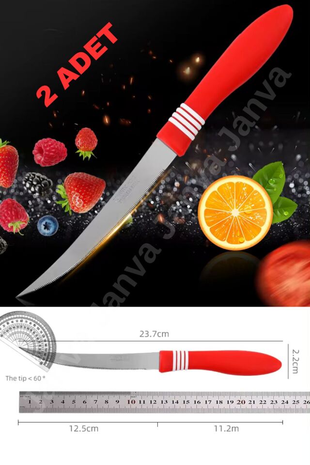 2 adet Meyve sebze Bıçağı yeni trend lüx kaliteli bıçak paslanmaz çelik doğrama