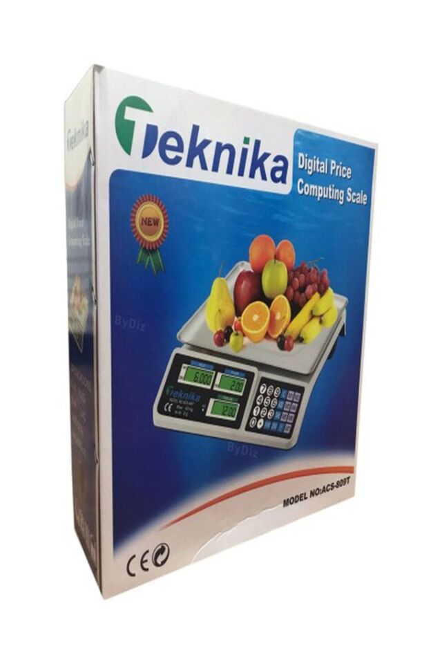 Elektronik Dijital Bakkal Manav Market Pazarcı Ve Kasap Terazisi 40 Kg Kapasiteli (yeni Model)