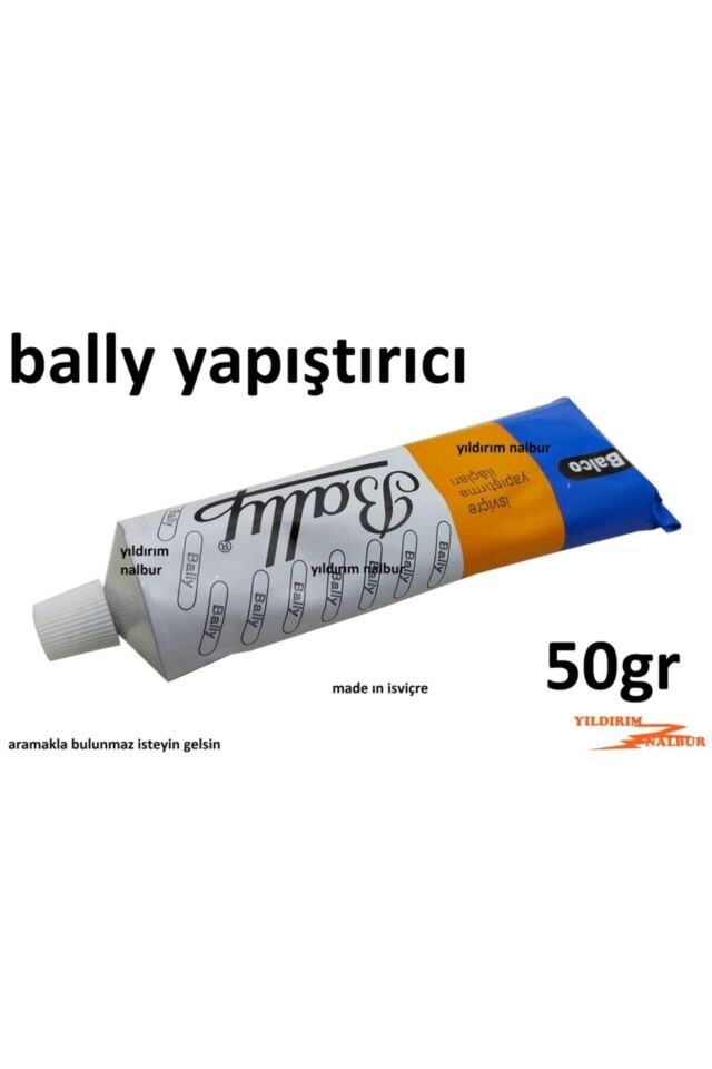 Bally Yapıştırıcı 50gr Bali Ayakkabı Deri Çanta Karton Güçlü Tamir Yapıştırıcı
