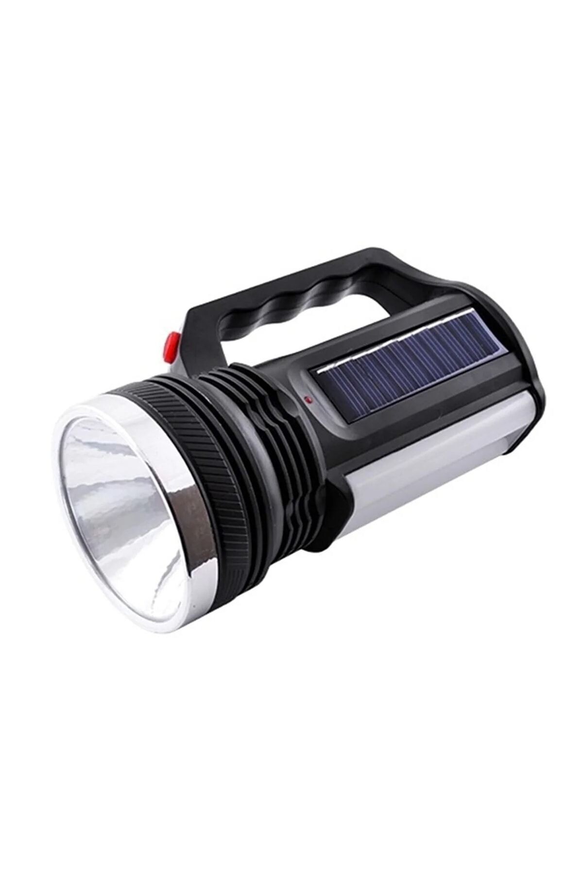 2836 T Güneş Enerjili Şarjlı Aydınlatma Cihazı 1w+16 Led Çift Yönlü El Feneri Işıldak Solar
