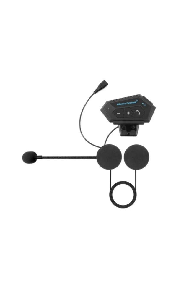 Intercom BT12  Bluetooth Motosiklet Kask Kulaklığı BT12