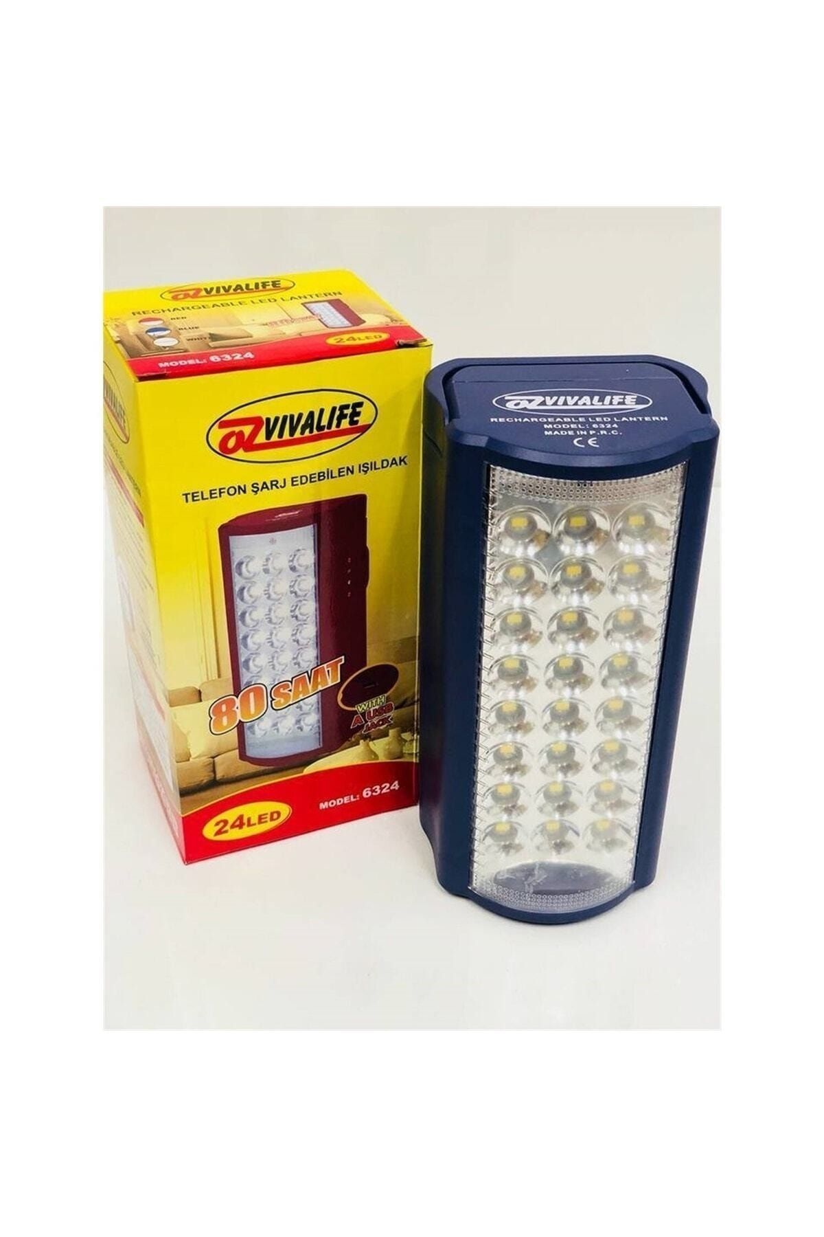 Life Büyük 24 Led 80 Saat Sarjlı Işıldak