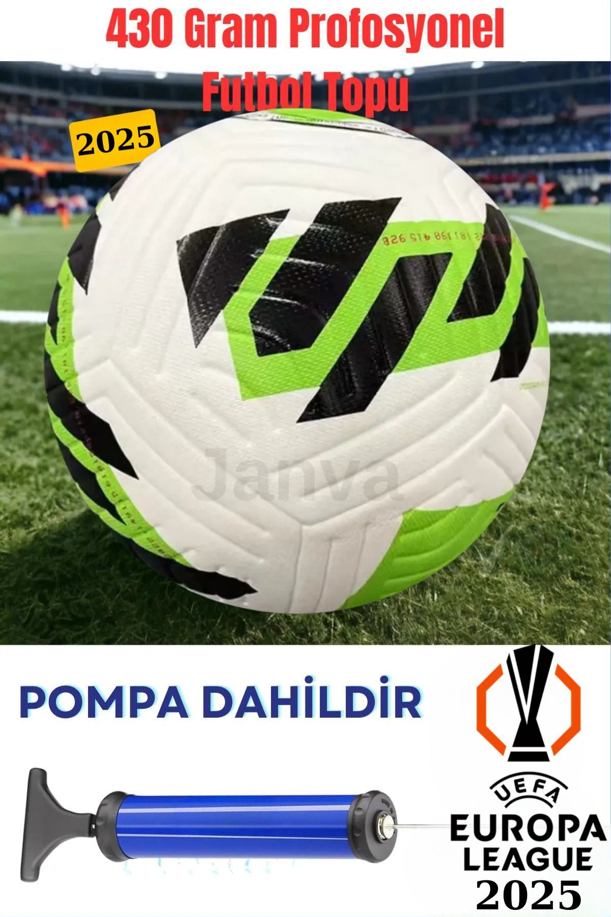 UEFA Şampiyonlar Ligi Futbol Topu 430 Gram Kaliteli Maç ve Antreman Pompa Hediyeli fifa