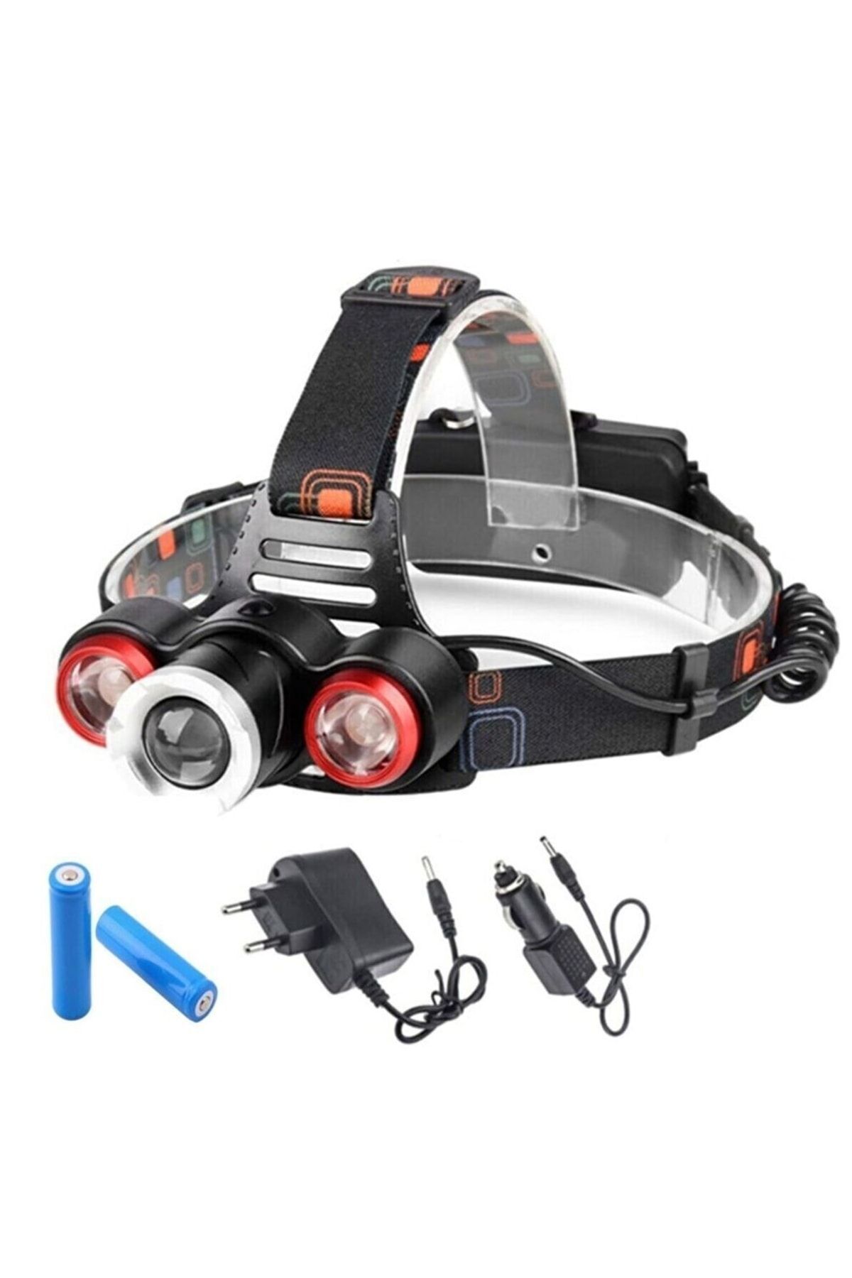 10w T6 Cree Led 1200 Lümen Profesyonel Şarjlı Kafa Feneri