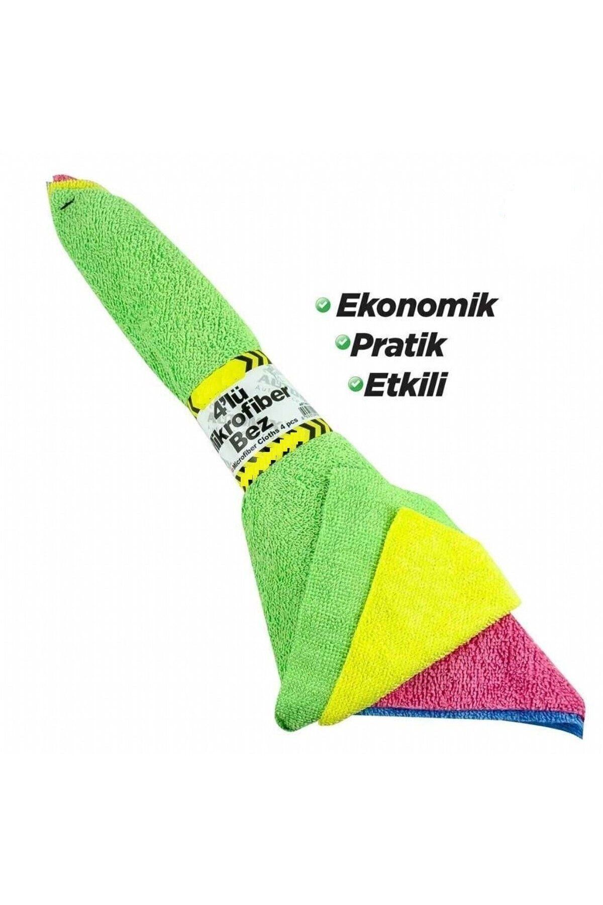 Almi X Mikrofiber Temizlik Bezi 4’’lü