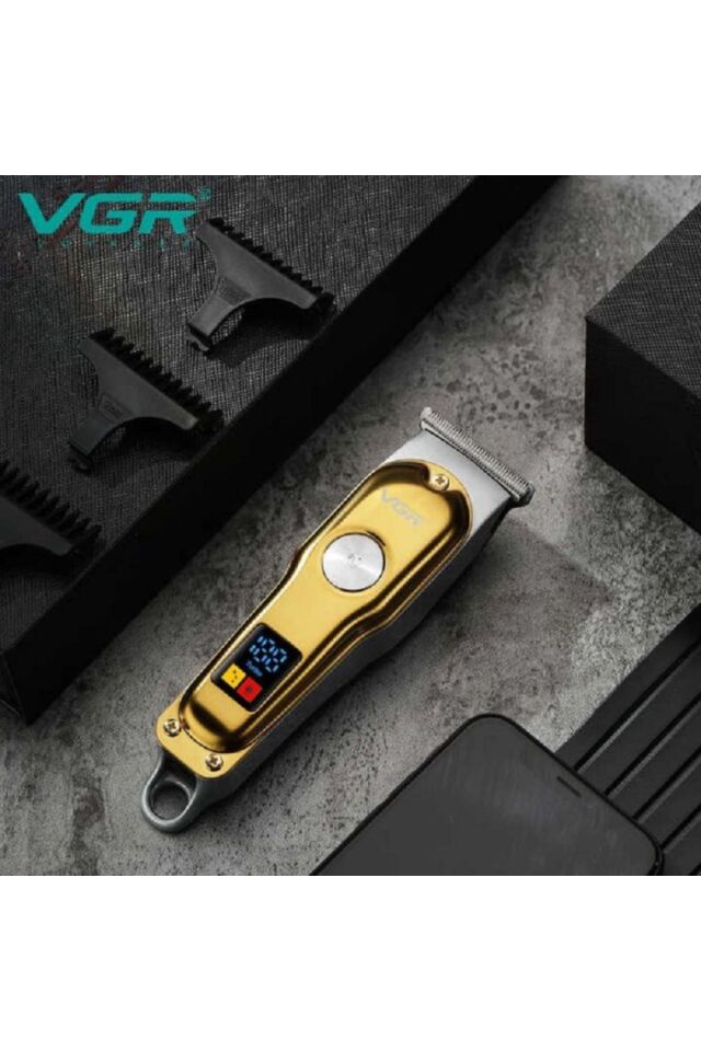 Vgr V-290 Saç Kesme Elektrikli Tıraş Makinesi Led Akıllı Ekran Taşınabilir Saç Kesme
