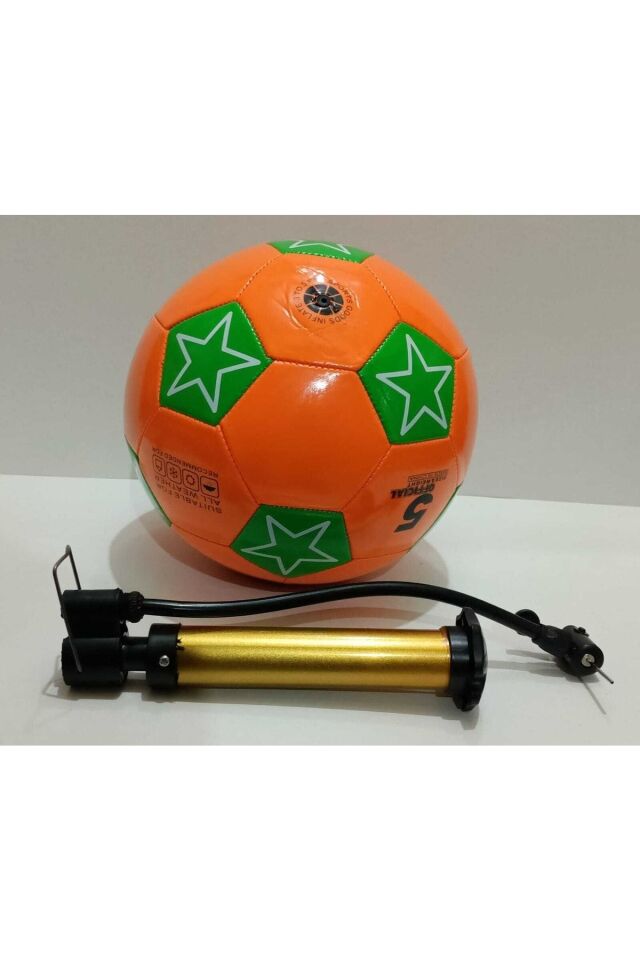 Futbol Topu Ve Şişirme Pompası