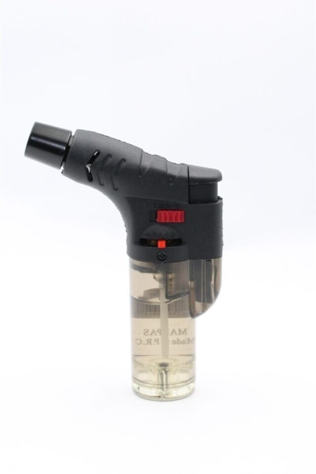 Siyah Gazlı Torch Pürmüz Çakmak Smc040pr03 Siyah