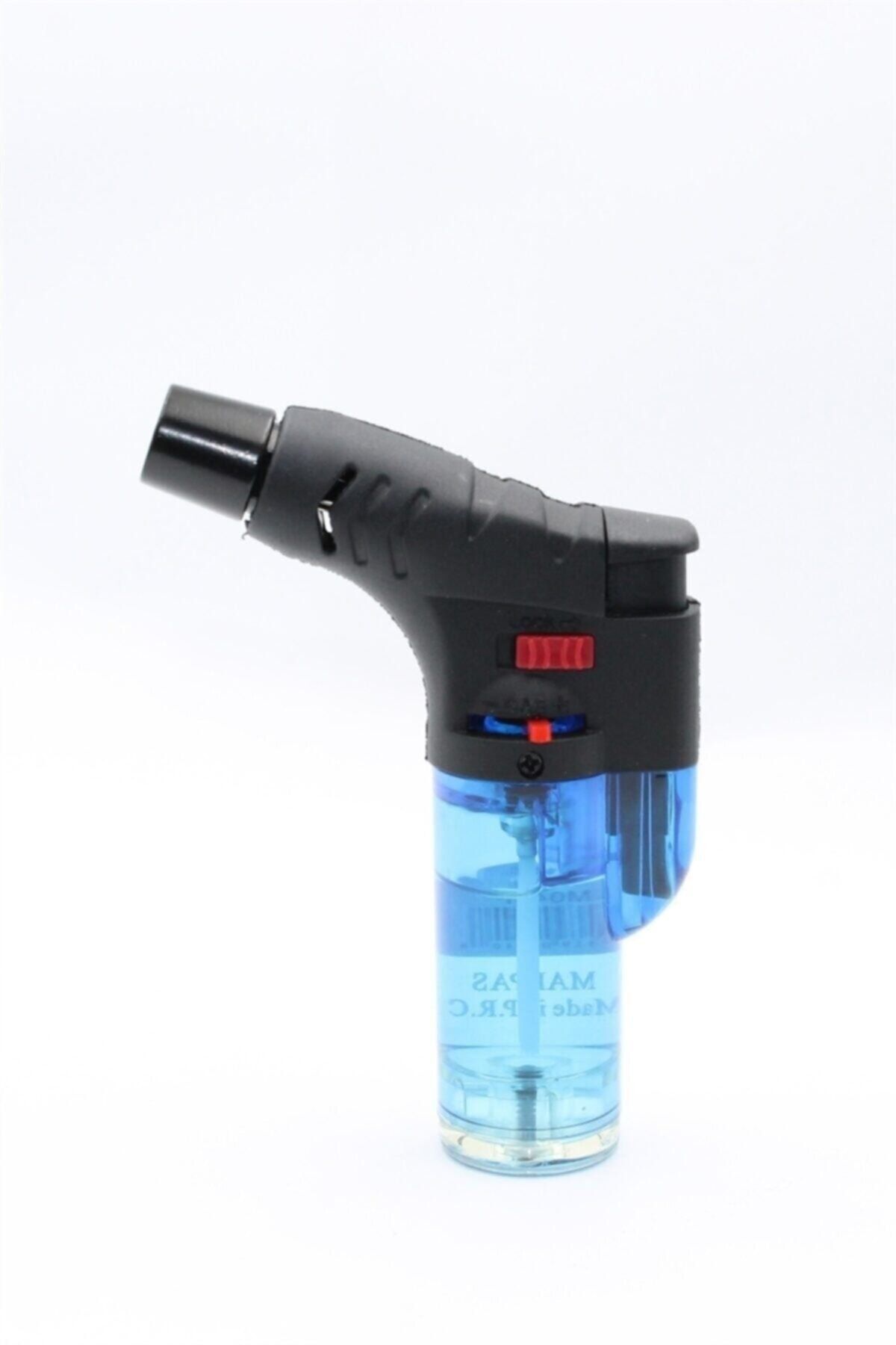 Siyah Gazlı Torch Pürmüz Çakmak Smc040pr03 Mavi