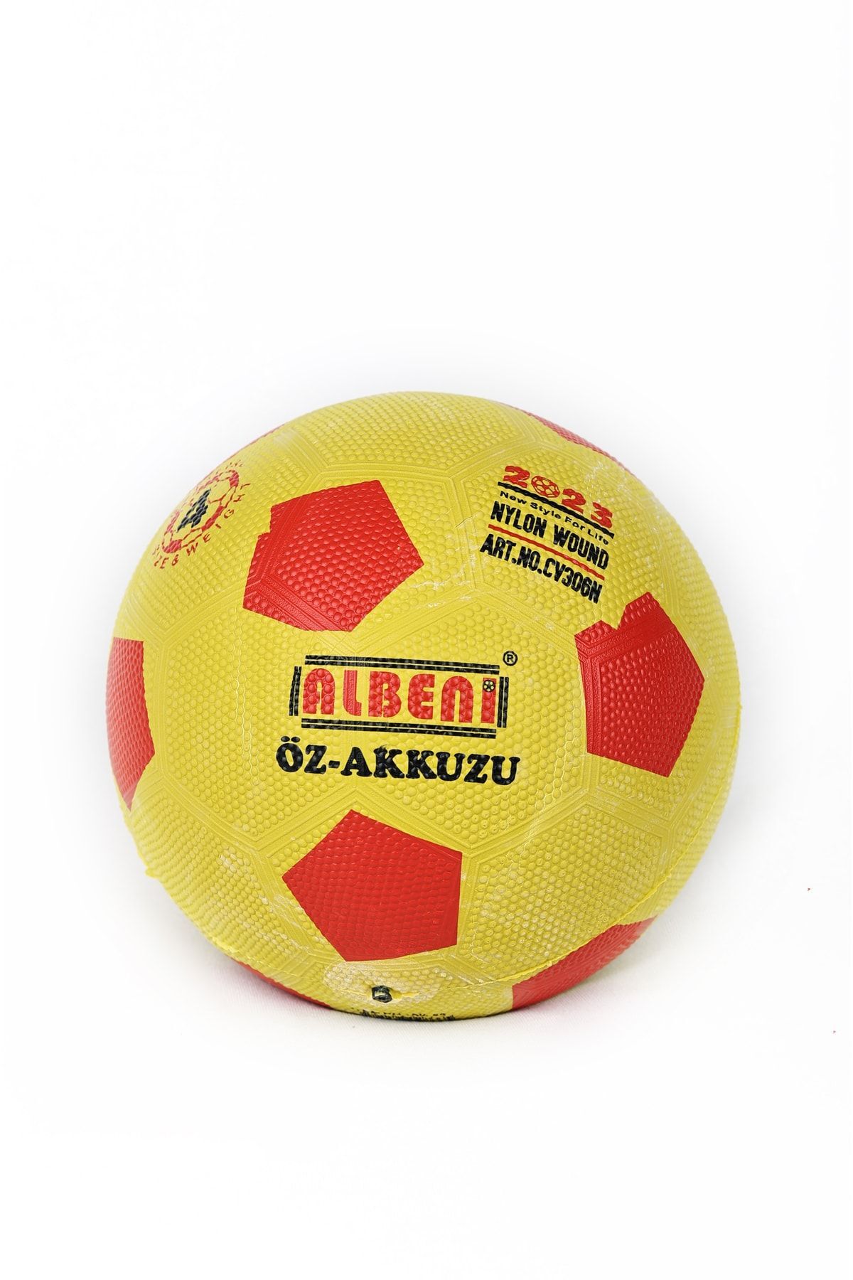 Futbol Topu 4 Numara sarı-kırmızı