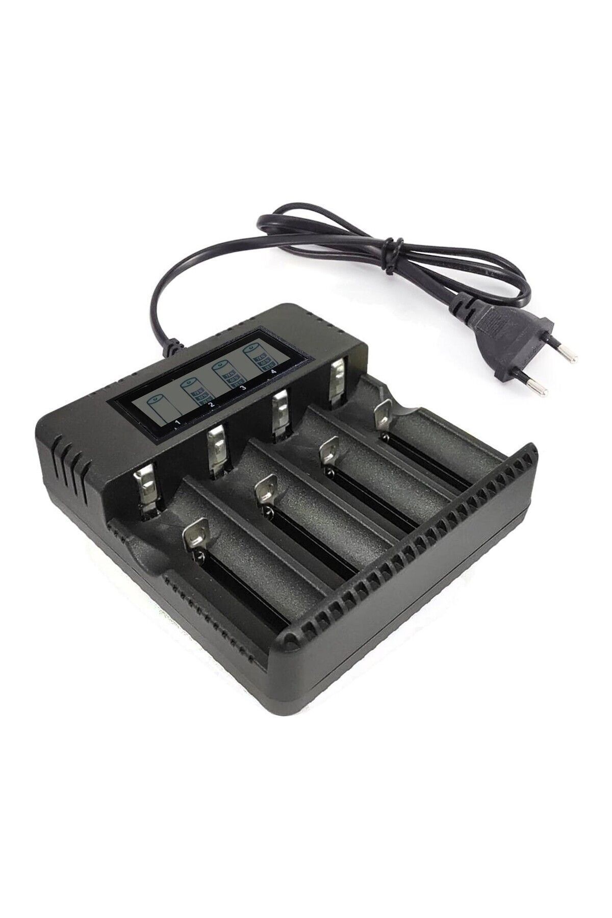 18650 Şarj Aleti 18650 Pil Şarj Cihazı 3.7v Bütün Boy Piller Için Şarj Aleti 3,7 Volt Şarj Pendik