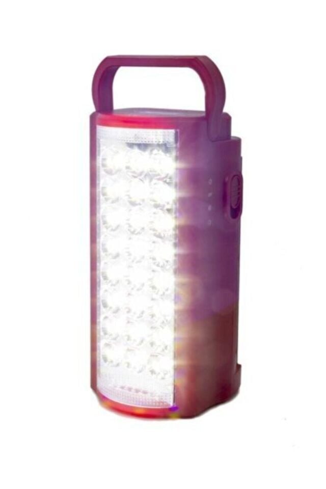 2606l Usb Şarj Çıkışlı Super 18 Led 80 Saat Akülü Şarjlı Işıldak