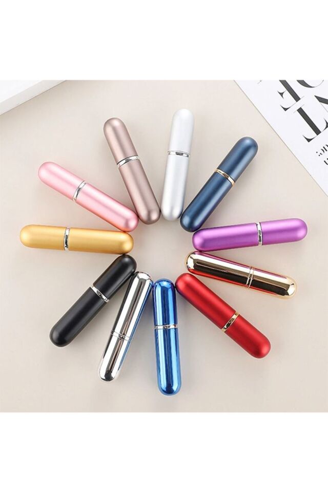 2 ADET Mini Dolabilir Cep Küçük Boş Taşınabilir Parfüm Şişesi Kadın Parfüm Erkek Parfüm Şişesi