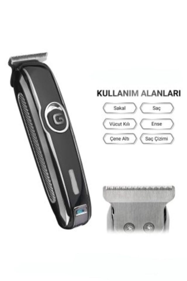 Hır Şarjlı Saç Sakal Kaş Tüm Vucüt Tıraş Makinesi Lazer Epilasyon Öncesi Traş Makinesi
