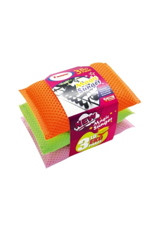 3 Lü Magic Sünger
