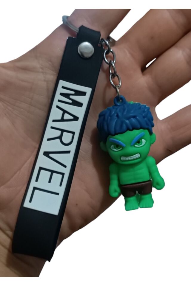 Süper Kahramanlar 3d Silikon Anahtarlık Ve Çanta Süsü Marvel 1 Adet