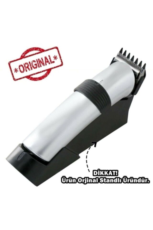 Rf-609 C Standlı Şarjlı Keskin Bıçaklı Kahverengi Saç Sakal Ense Vücut Tıraş Ve Düzeltme Makinesi