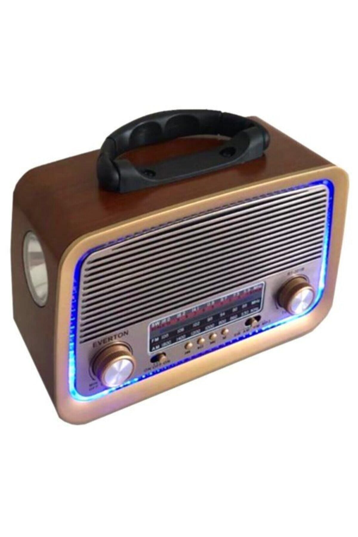 Yeni Rt-301 B Nostaljik Görünümlü Bluetoothlu Ve Fenerli Mp3 Çalar Radyo Müzik Kutusu