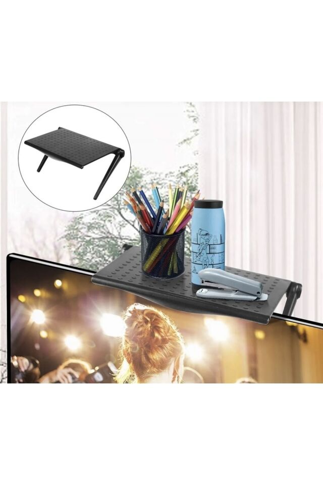 Tv Monitör Üstü Stand TV RAfı Aparatı