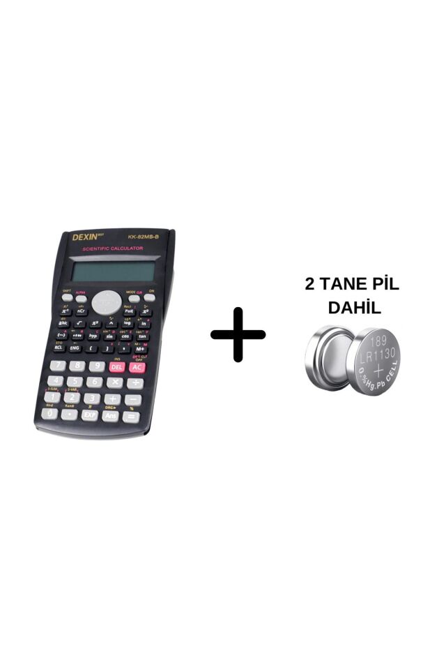 10+2 Hane Bilimsel Fonksiyonlu Hesap Makinesi 240 Fonk Scıentıfıc Calculator 2 yılgaranti 15,5x8,5cm